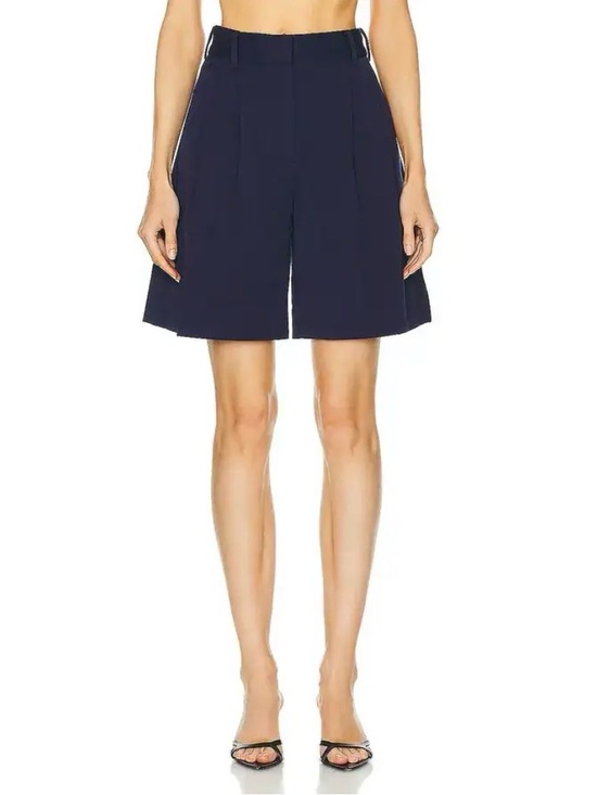 STAUD Pants - STAUD Long Luisa Short in Violet